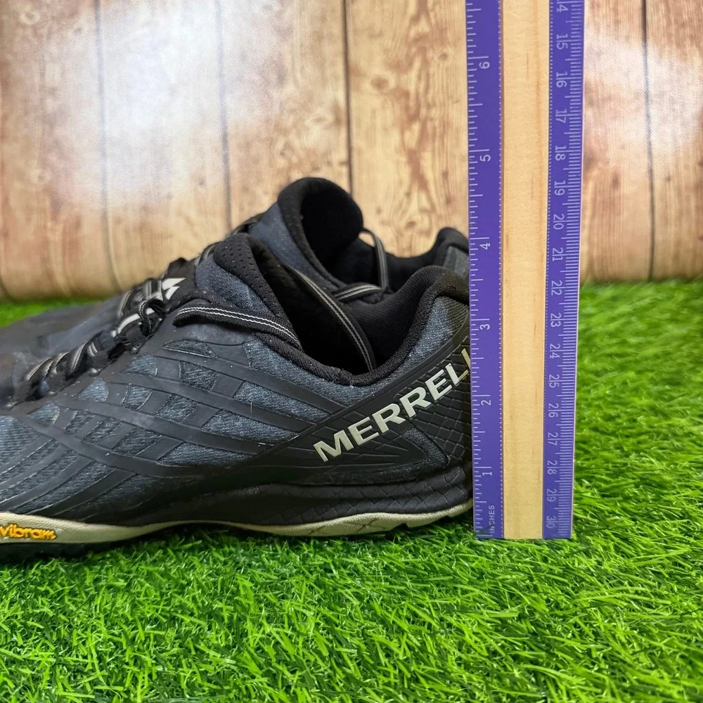 Merrell Trail Glove 4 Running Shoes Womens Size 10 Black Barefoot Vibram